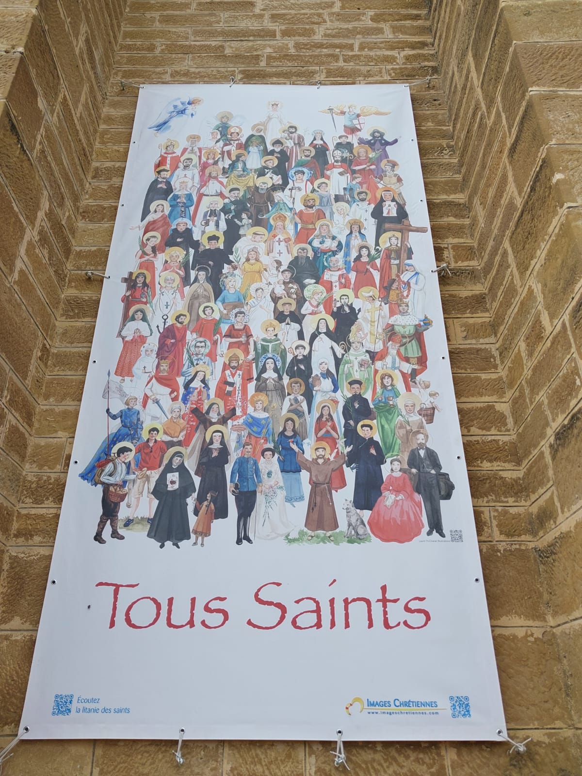 Bâche Toussaint grand format 170x360 cm