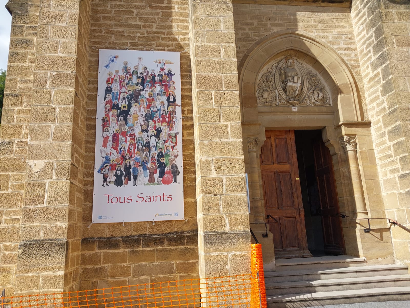 Bâche Toussaint grand format 170x360 cm