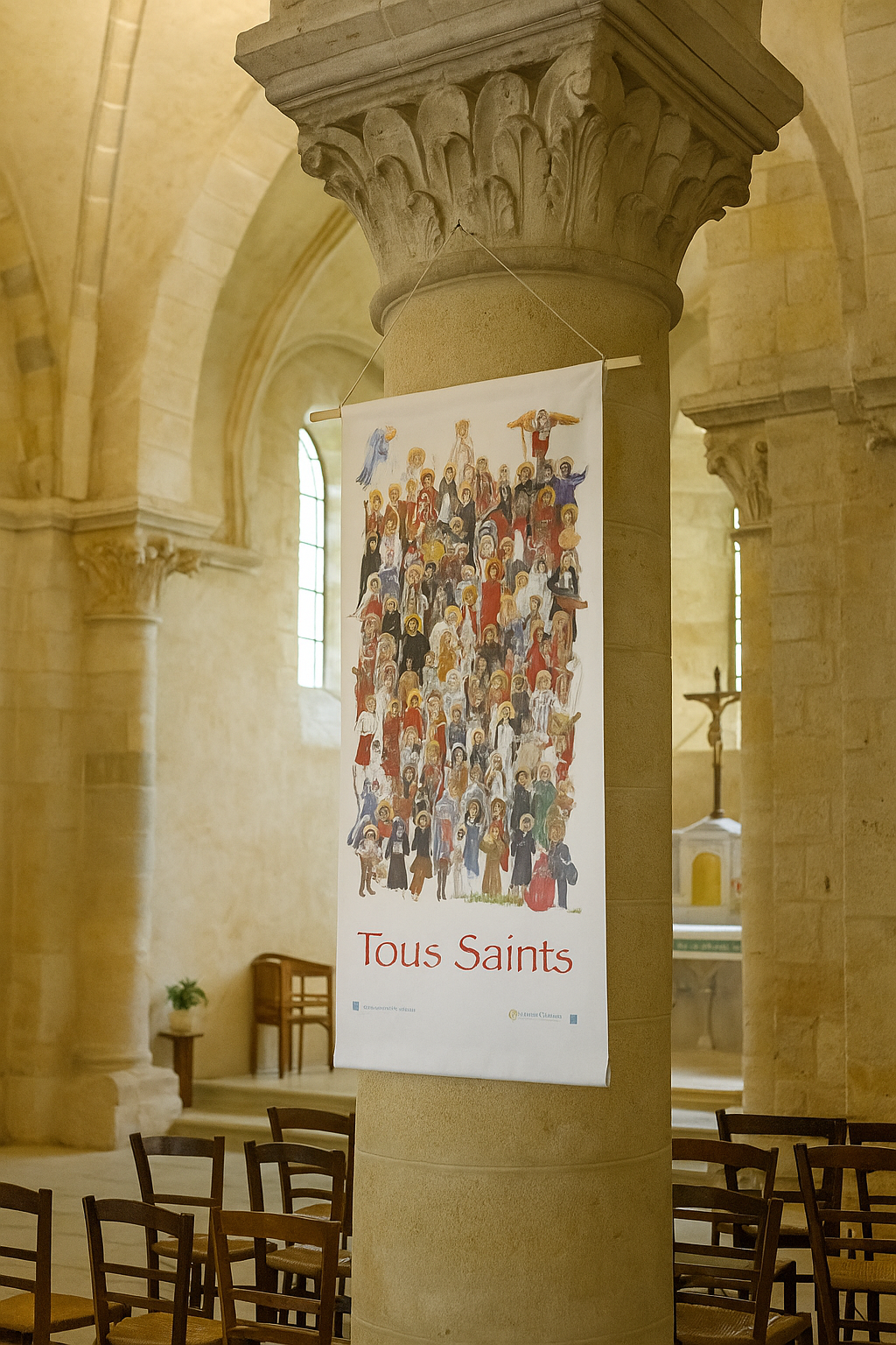 Bâche Toussaint moyen format 118x250 cm