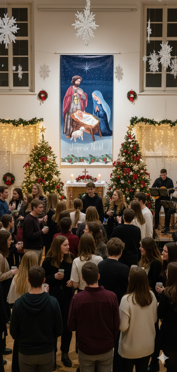 BÂCHE NOËL 90x190 cm