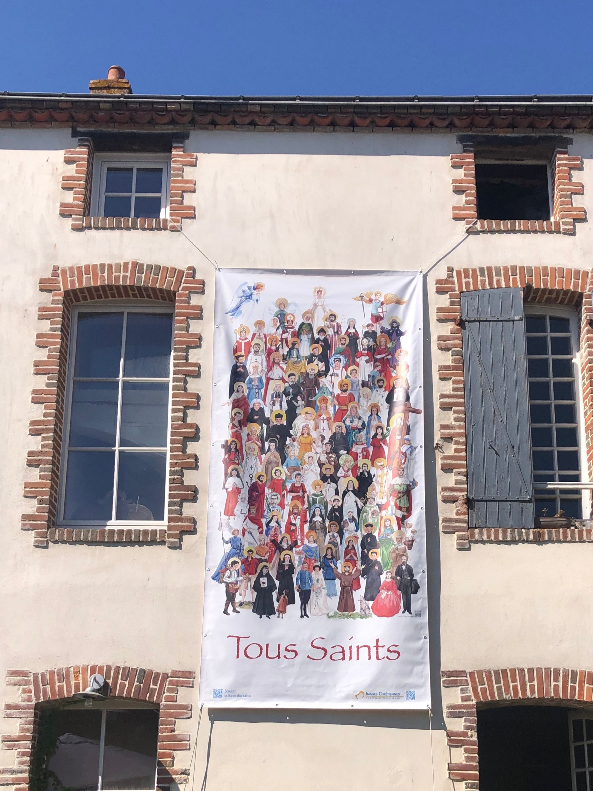 Bâche Toussaint grand format 170x360 cm