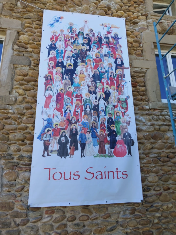 Bâche Toussaint grand format 170x360 cm